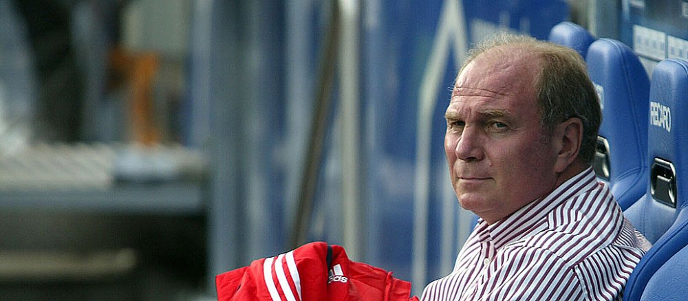 Der Präsident des FC Bayern München, Uli Hoeneß.