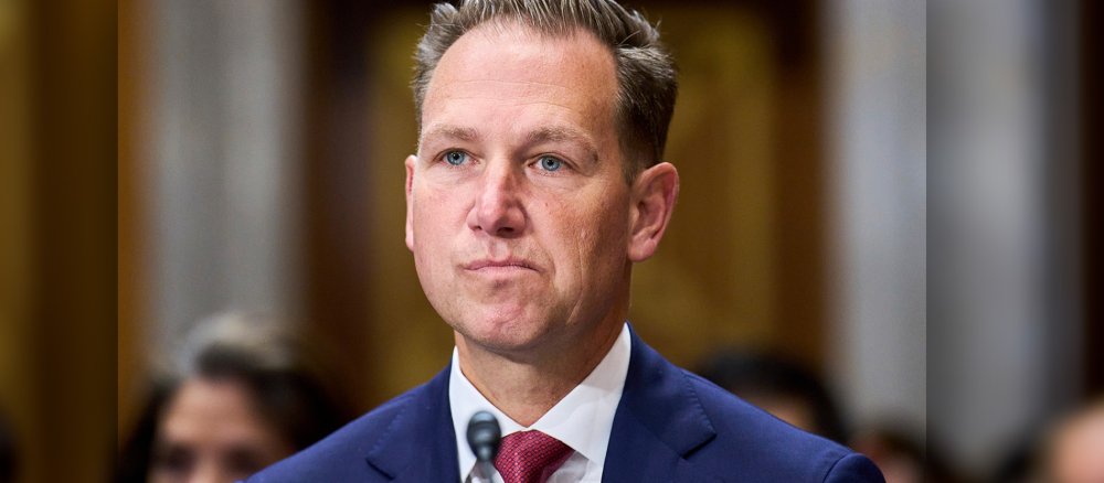 Der designierte US-Vatikan-Botschafter Brian Burch bei seiner Anhörung im Senat