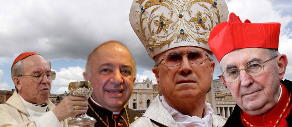 Italienische Kardinäle beim Konklave.