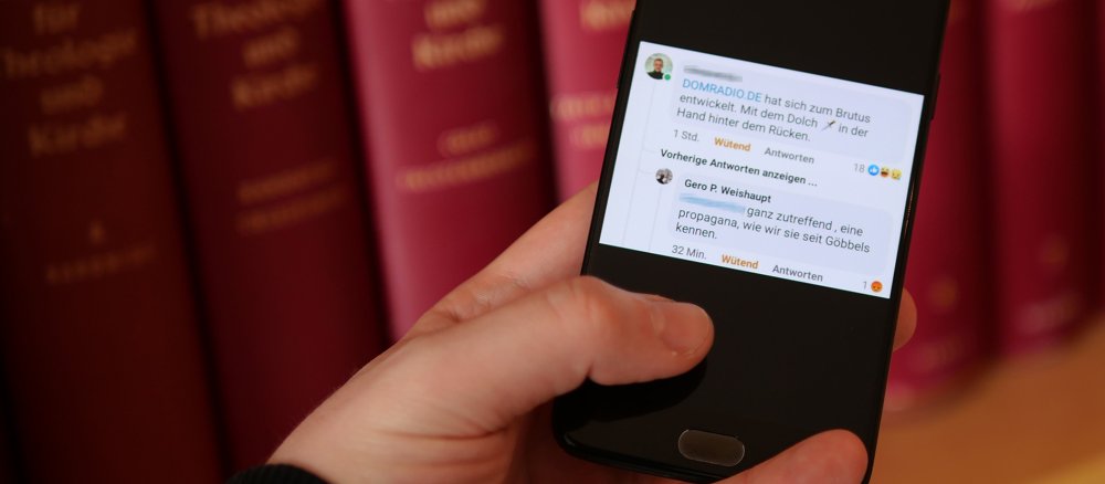 Screenshot des Kommentars von Gero Weishaupt mit Nazivergleich