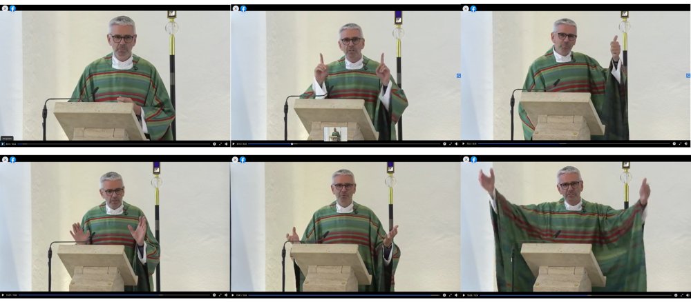 Christof May predigt über Reformen in der Kirche