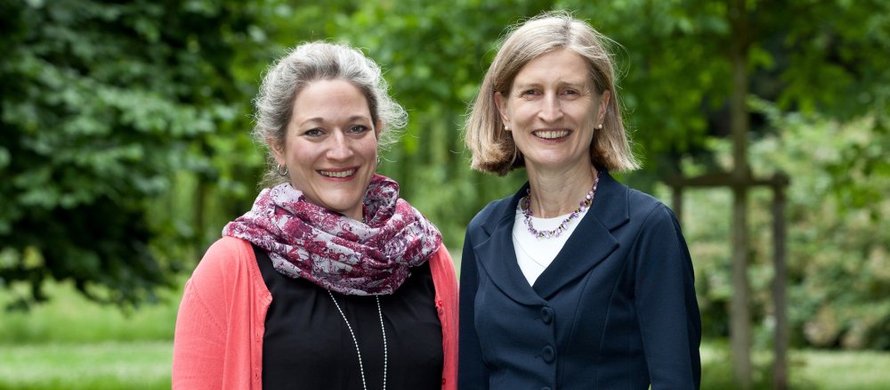 Eva-Maria Düring und Andrea Gersch im Porträt.