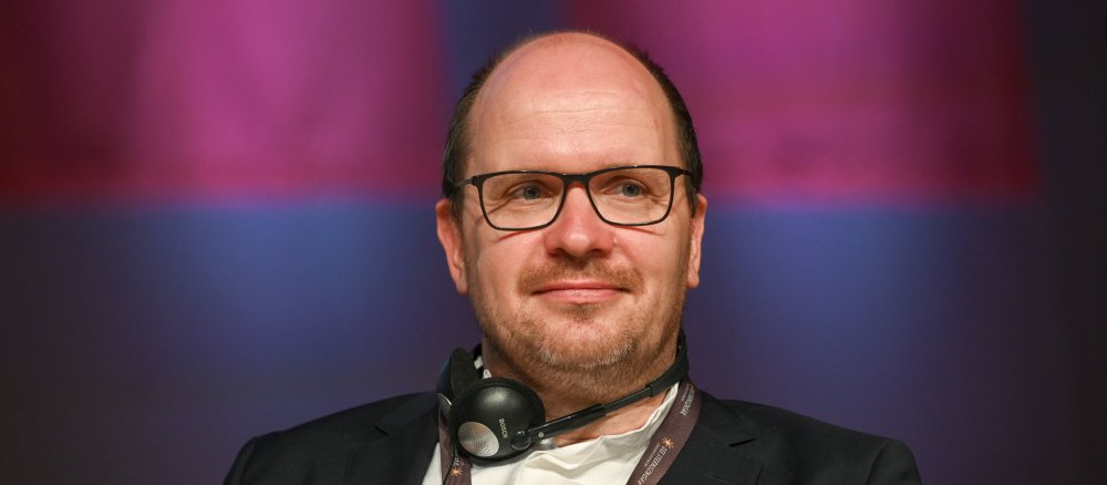 Der Präsident des Kindermissionswerk "Die Sternsinger" und von Missio Aachen, Pfarrer Dirk Bingener