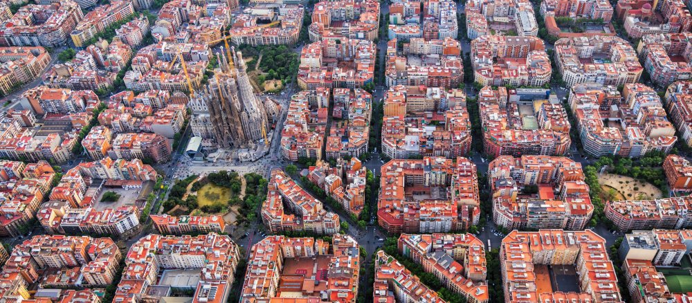 Die Kirche Sagrada Familia in Barcelona