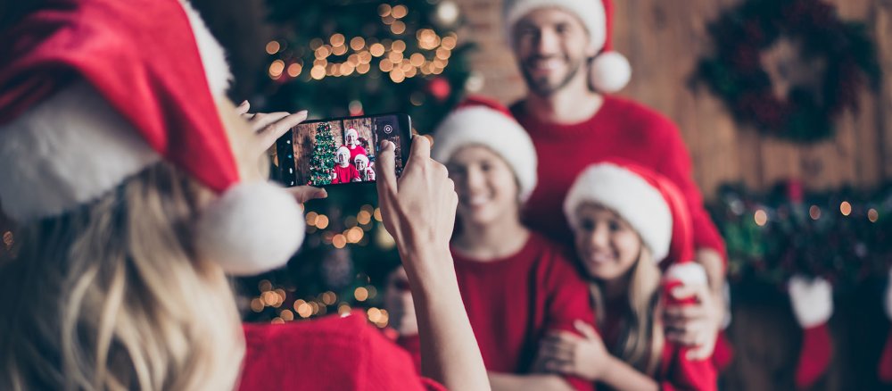 Familienshooting zu Weihnachten
