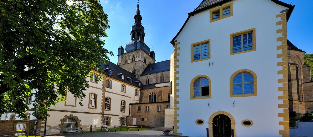 Benediktinerabtei Tholey im Saarland.