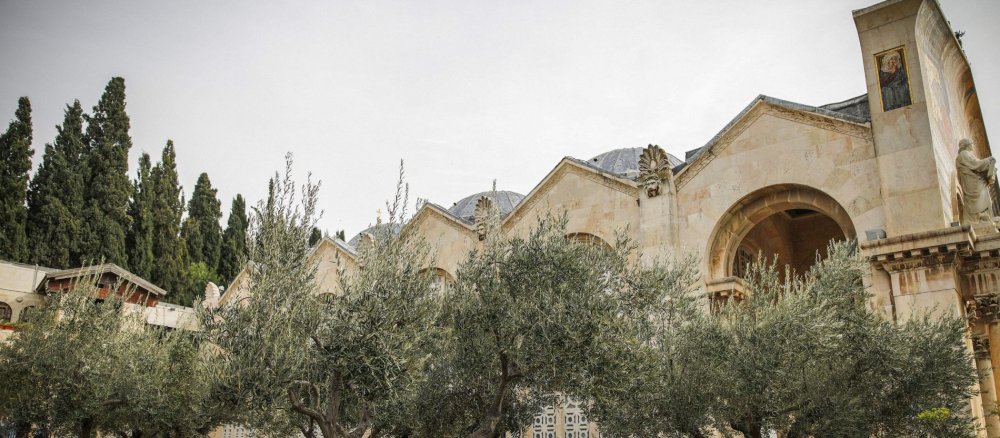 Die "Basilika aller Nationen" in Jerusalem
