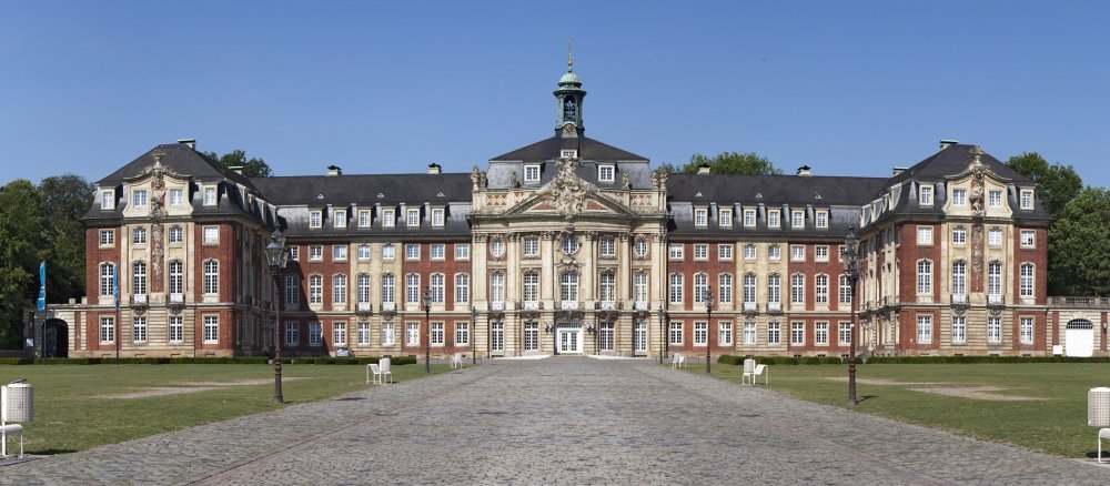 Das Schloss in Münster dient der Westfälischen Wilhelms-Universität als Hauptgebäude.