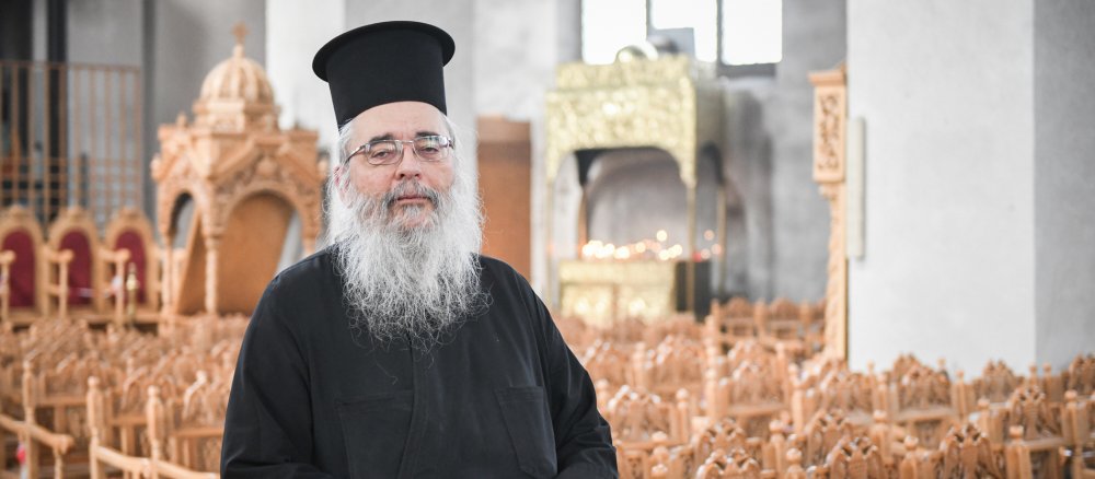 Der Vorsitzende der Arbeitsgemeinschaft Christlicher Kirchen in Deutschland, Erzpriester Radu Constantin Miron