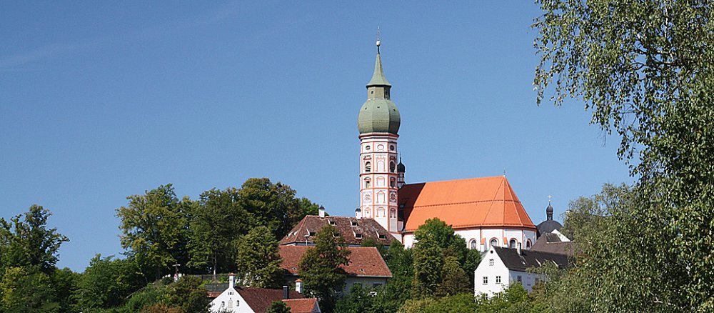Kloster Andechs ist eine der bekanntesten Abteien in Deutschland.