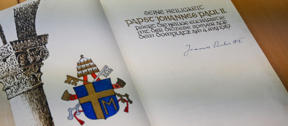Gästebuch Dom zu Speyer