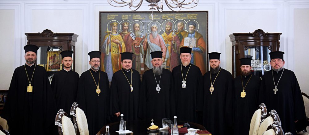 The delegation of the Ecumenical Patriarchate visits the Orthodox Church of Ukraine