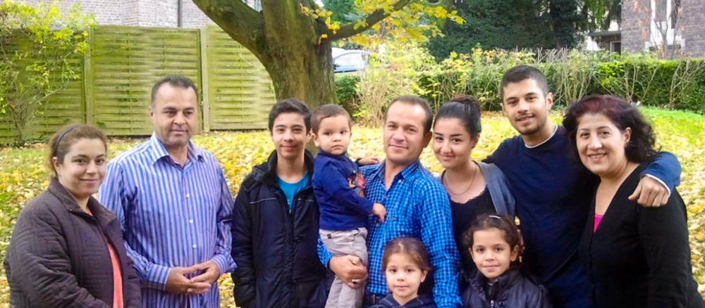 Die syrische Flüchtlingsfamilie Ayan in Bonn-Bad-Godesberg.
