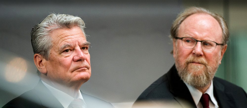 Joachim Gauck (l.) und Wolfgang Thierse