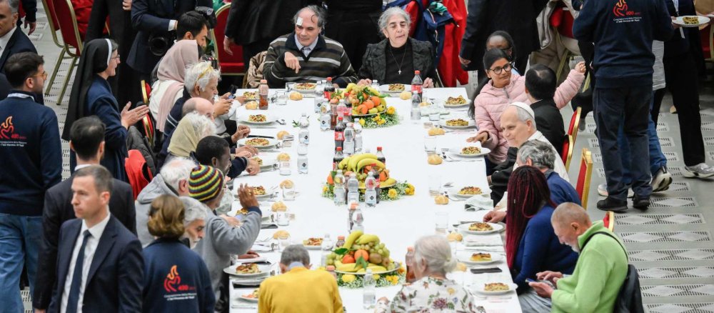 Mittagessen mit Papst Leo XIV.