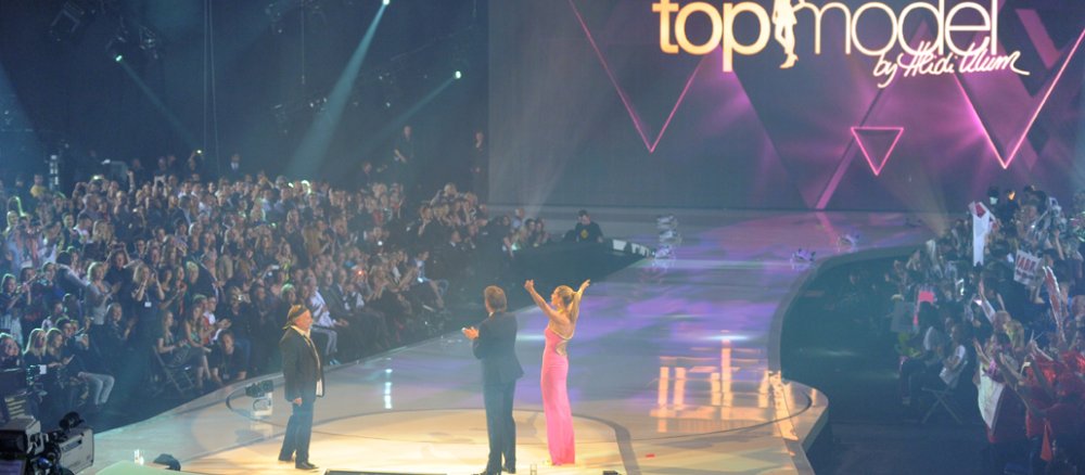 Casting-Show "Germany's next Topmodel" mit Heidi Klum.