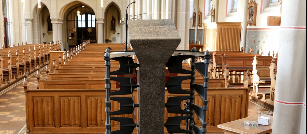 Einrichtung einer Kirche