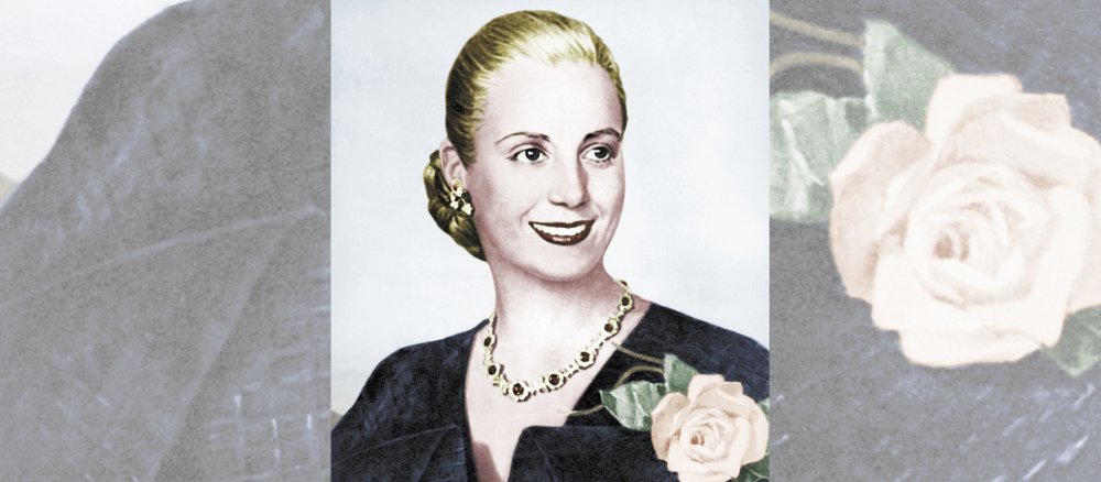 Die ehemalige First Lady Argentiniens, Eva Perón.