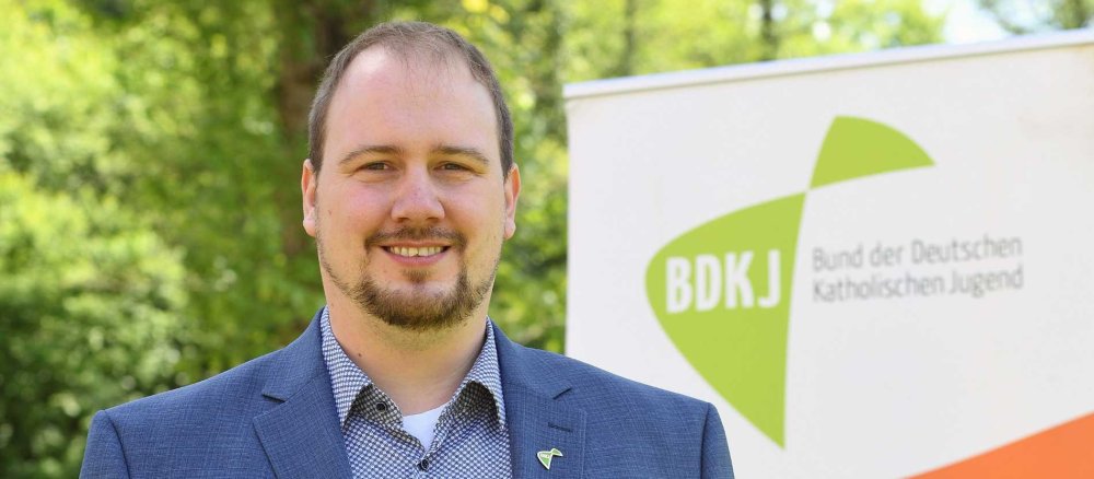 BDKJ-Bundesvorsitzender Volker Andres