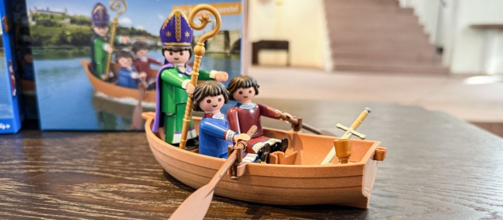 Die Frankenapostel als Playmobilfiguren