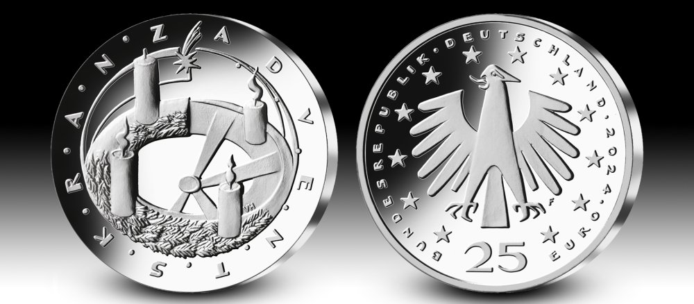 Weichnachtsmünze