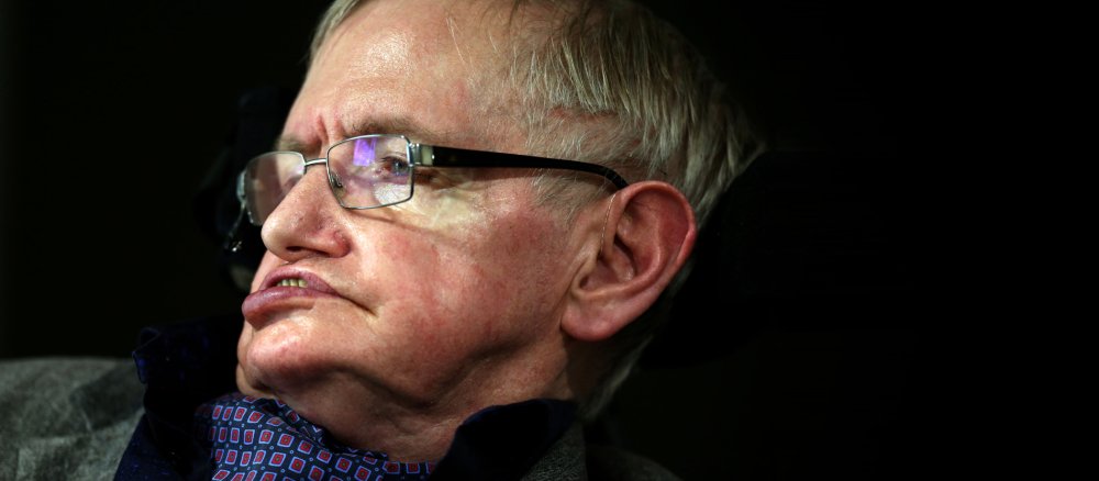 Der britische Astrophysiker Stephen Hawking ist am 14.3.2018 im Alter von 76 Jahren gestorben.