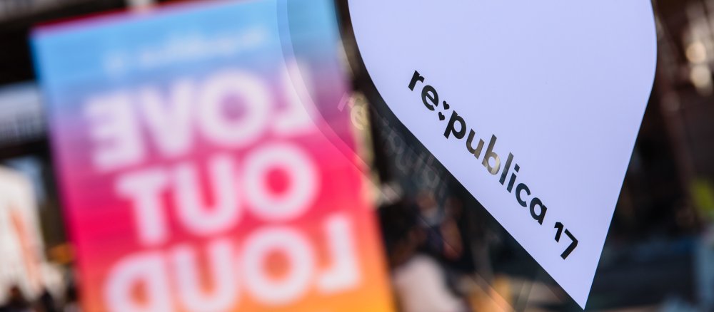 Das Logo der re:publica 2017
