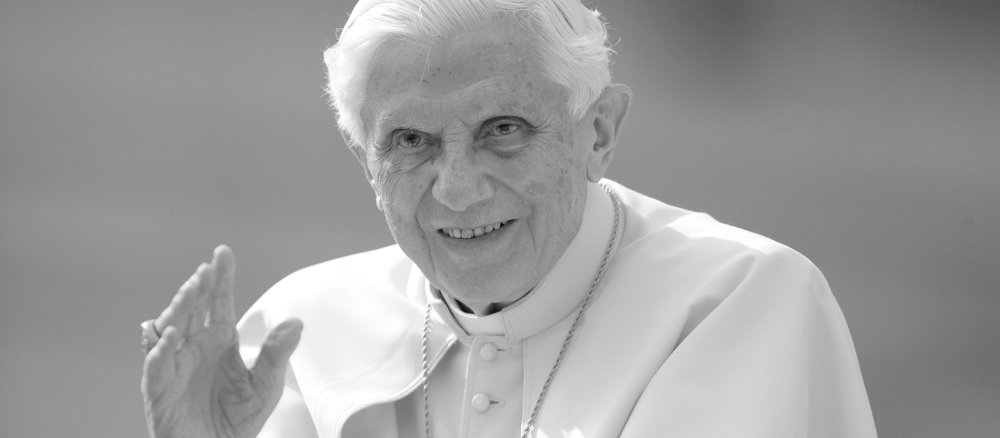 Benedikt XVI. im Porträt.