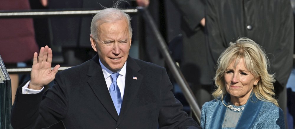 Joe Biden schwört den Amtseid auf die Bibel