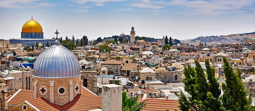 Blick über Jerusalem