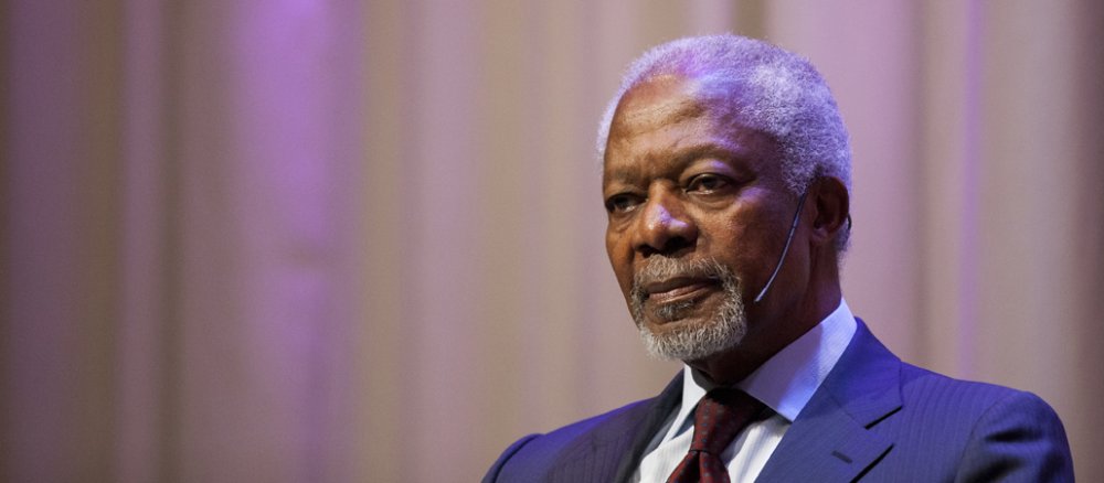 Der ehemalige Generalsekretär der Vereinten Nationen, Kofi Annan.