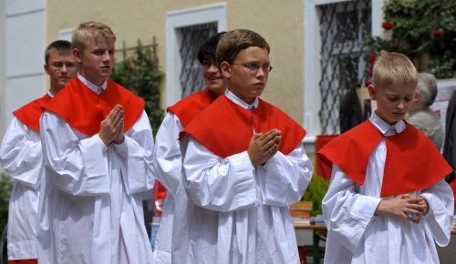 Ministranten in Zaitzkofen