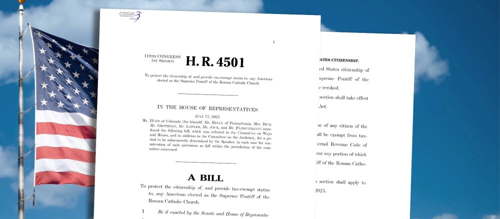 Der zweiseitige Gesetzesentwurf H.R. 4501, "Holy Sovereignty Protection Act"