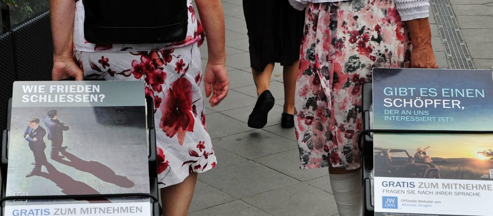 Zwei Zeugen Jehovas