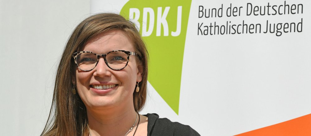 Die ehrenamtliche Bundesvorsitzende des BDKJ, Daniela Hottenbacher