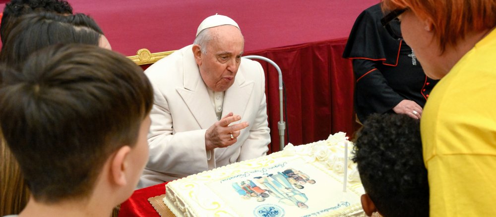 Pope Francis celebrates his birthday