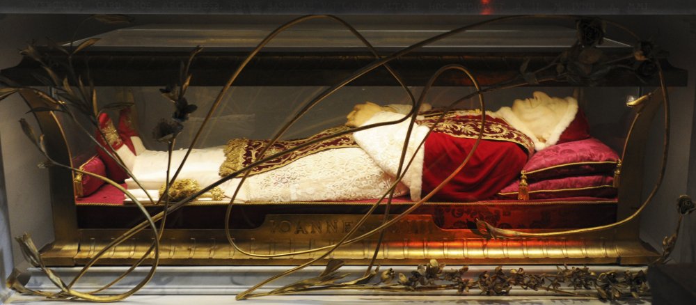 Reliquienschrein von Papst Johannes XXIII.