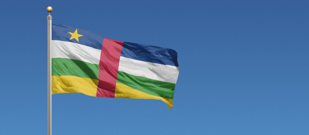 Flagge der Zentralafrikanischen Republik