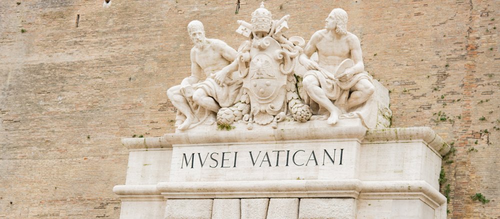 Entrance of the Vatican Museums