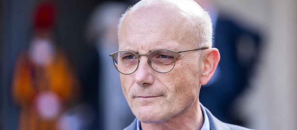 Thomas Schwartz, Hauptgeschäftsführer von Renovabis, im Vatikan