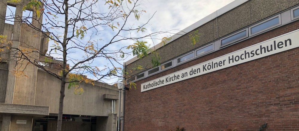 Das Gebäude der Katholischen Hochschulgemeinde Köln