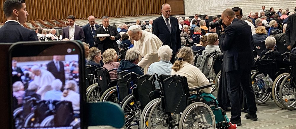 Audienz mit Papst Leo XIV.