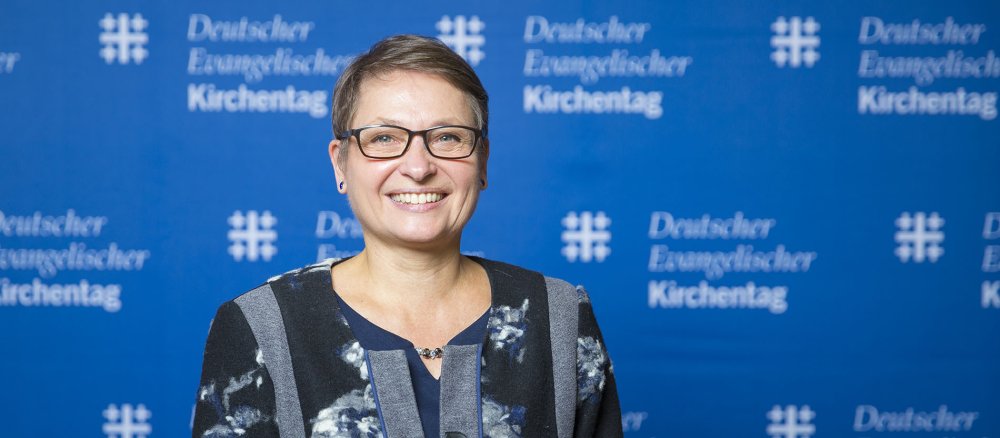 Bettina Limperg ist die evangelische Präsidentin des 3. Ökumenischen Kirchentages in Frankfurt 2021.