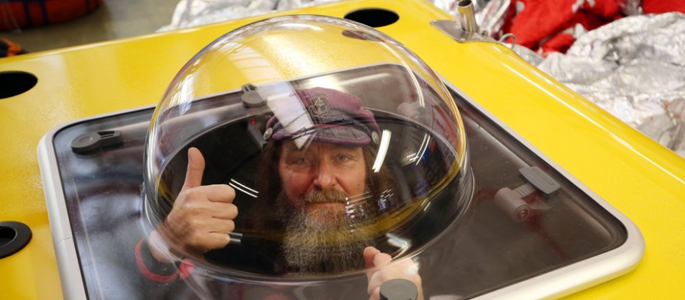 Der ukrainische Priester Fjodor Konjuchow will in einem Heliumballon alleine um die Welt fahren.