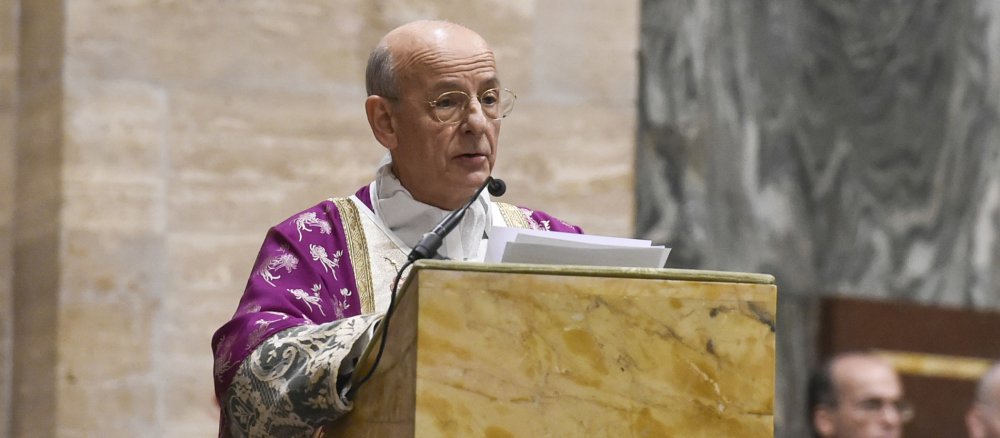 Fernando Ocariz, Generalvikar von Opus Dei, spricht.
