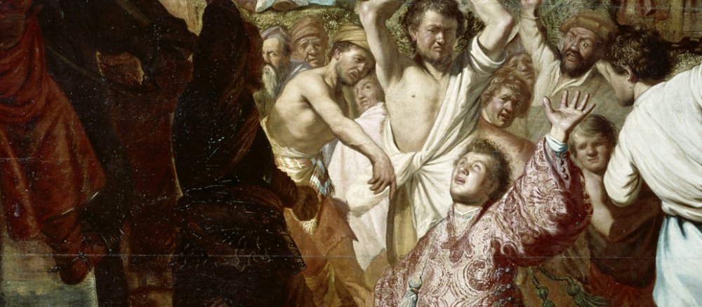Steinigung des Stephanus, des ersten christlichen Märtyrers