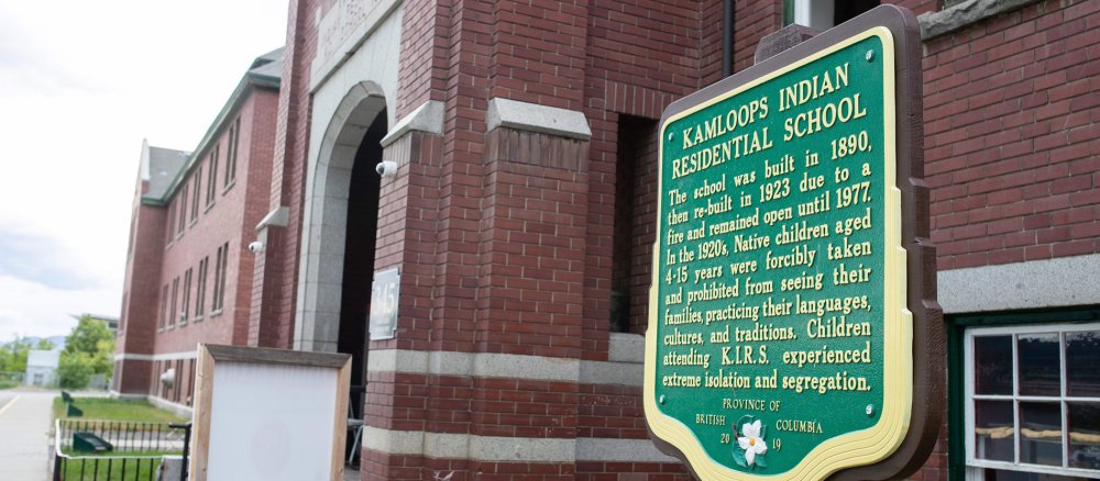 Früheres Kinderheim für Indigene in Kamloops