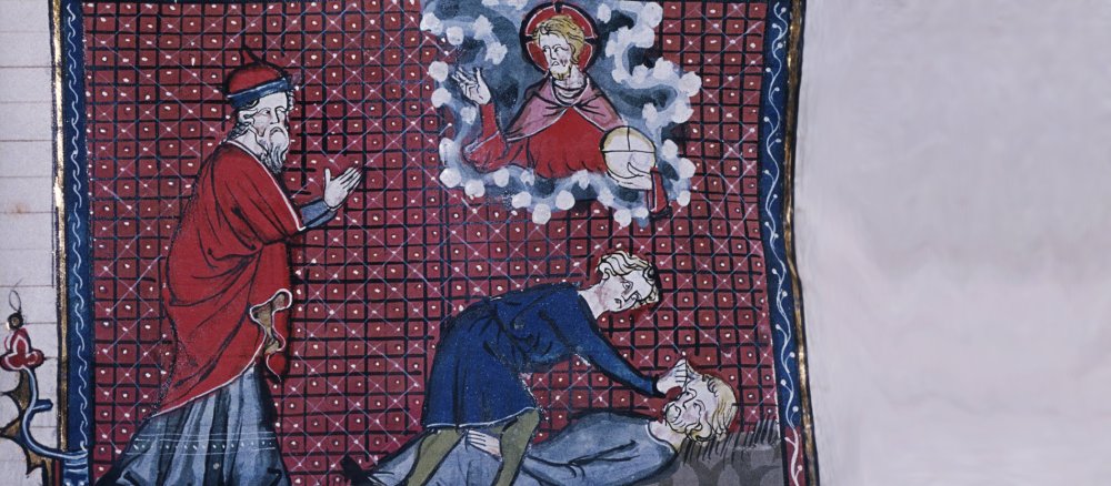 Der Prophet Habakuk spricht mit Gott