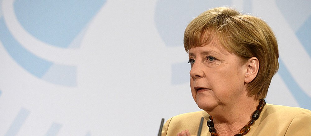 Bundeskanzlerin Angela Merkel.