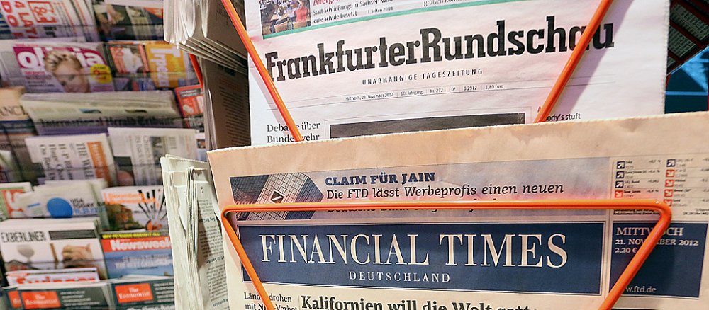 Die "Frankfurter Rundschau" und die "Financial Times Deutschland" sind die prominentesten Opfer des Zeitungssterbens.
